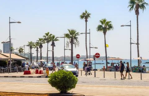Paphos Harbor In Cyprus Stock Photos
