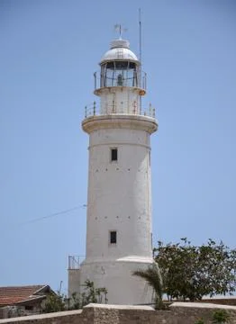 Paphos Lighthouse Stock Photos