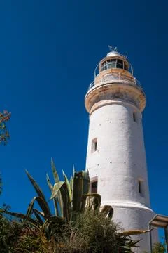 Paphos Lighthouse Stock Photos