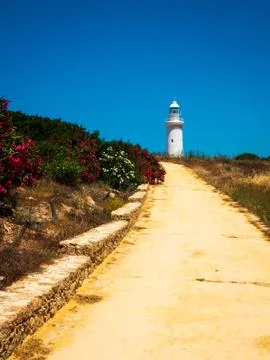 Paphos Lighthouse Stock Photos