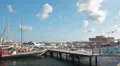 Paphos Marina with yachts and pleasure boats, Cyprus HD Footage