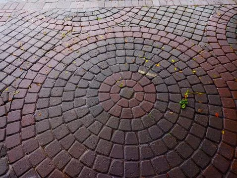 Paping blocks with circle polo Stock Photos