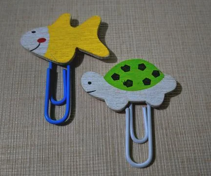 Papperclips Stock Photos