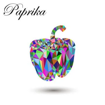 Paprika 1 Stock Illustration
