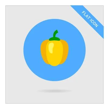 Paprika icon Stock-Illustration