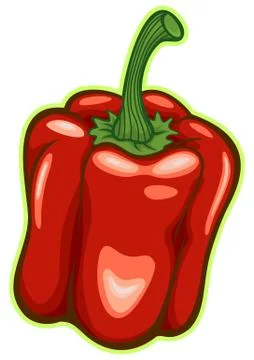Paprika Stock Illustration