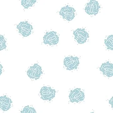 Paprika pepper glyph seamless pattern Stock Illustration