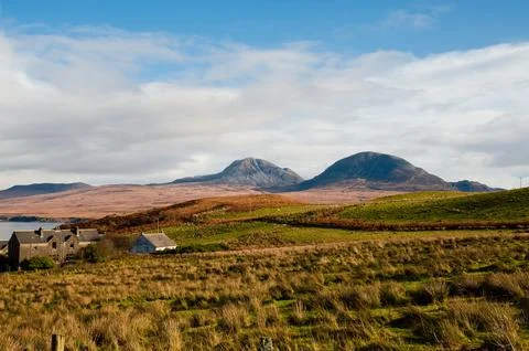 Paps of Jura Stock Photos