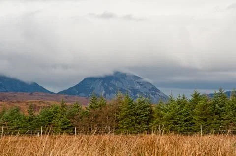 Paps of Jura Stock Photos
