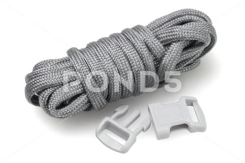 Para Cord Survival Bracelet Kit Stock Photos