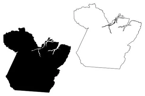 Para map vector.... Stock Illustration