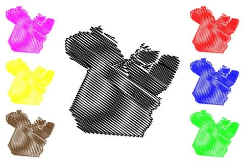 Para map vector.... 库存插图