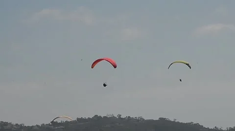 Para Sail Stock Footage 48364891