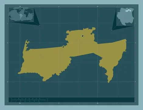 Para, Suriname. Solid color shape イラスト素材