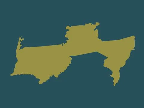 Para, Suriname. Solid color shape イラスト素材