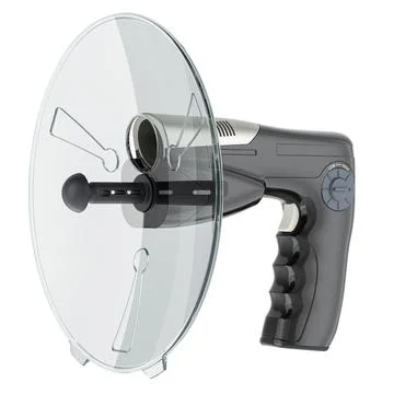 Parabolic Microphone, 3D rendering Stock Illustration