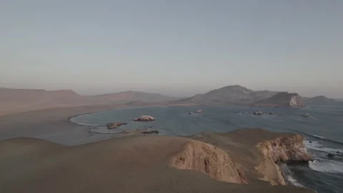 Paracas Ocean 動画素材 196656053