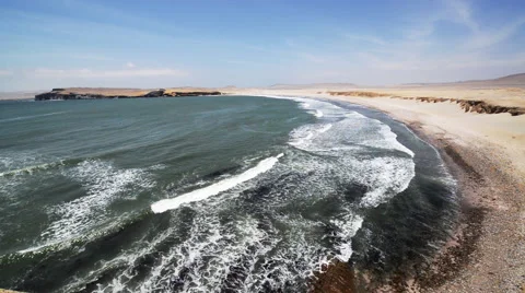 Paracas, Peru Beach Stock-Footage 52844309