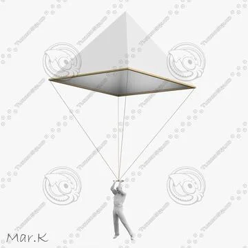 Parachute 3D Model