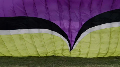 Parachute alignment Stock Footage 167951148