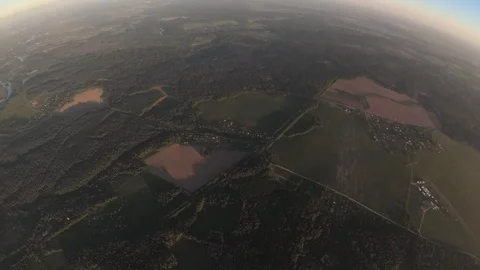 Parachute deployment Video stock 90274182