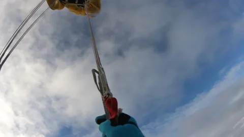 Parachute deployment 스톡 동영상 169110184