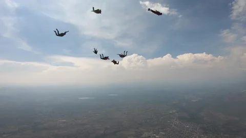 Parachute deployment 스톡 동영상 198436503