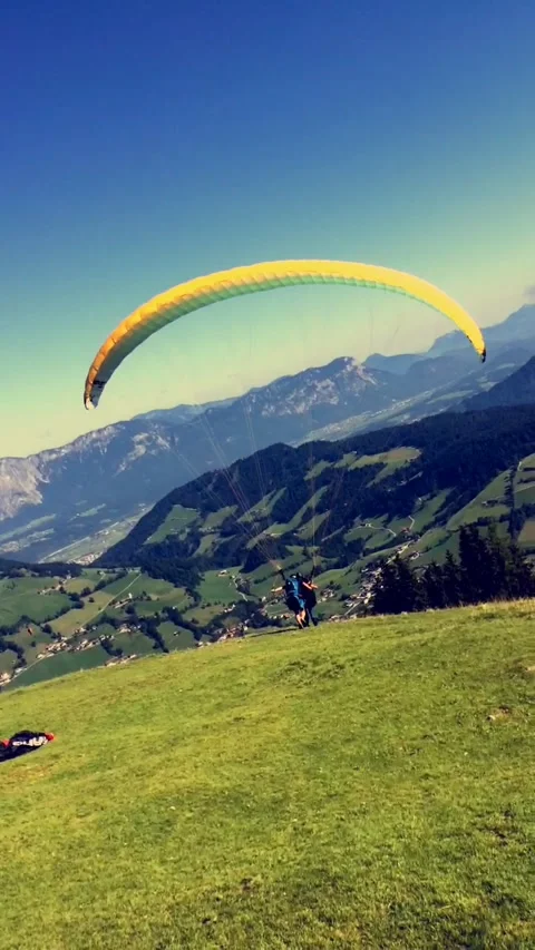 Parachute Stock Footage 161784826