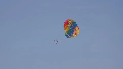 Parachute Stock Footage 180672523