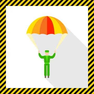 Parachute icon Stock Illustration