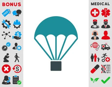 Parachute Icon Stock Illustration