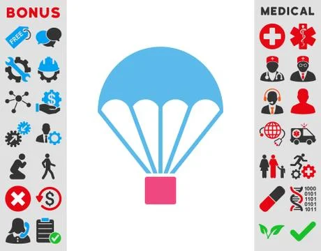 Parachute Icon Stock Illustration