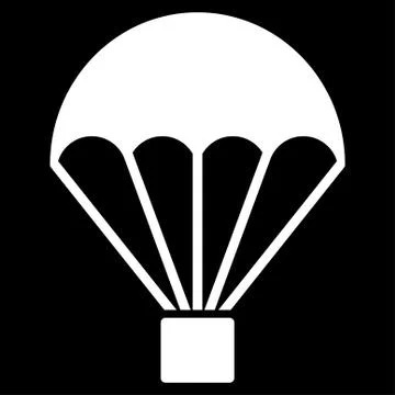 Parachute Icon Ilustración de archivo