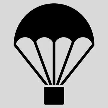 Parachute Icon 스톡 일러스트