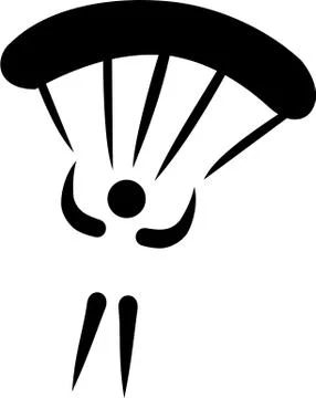 Parachute Icon Stock Illustration