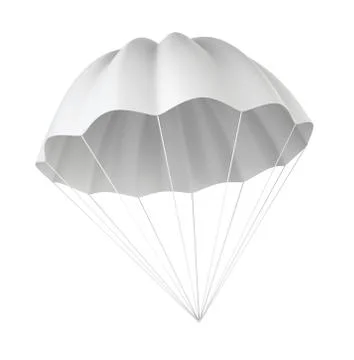 Parachute Stock Illustration