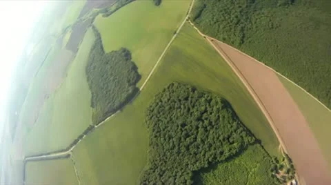 Parachute jump Stock Footage 11224702