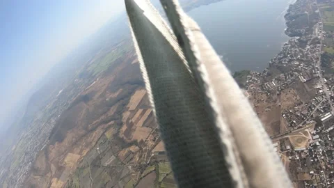 Parachute opening. Malfunction. Video stock 230200771