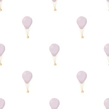 Parachute pattern seamless vector Stock Illustration