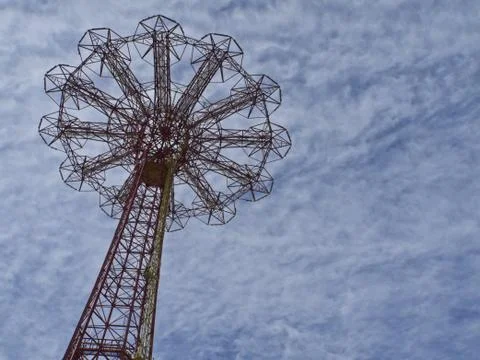 Parachute Foto stock