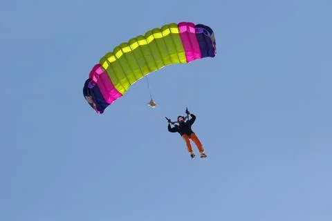 Parachute Foto stock