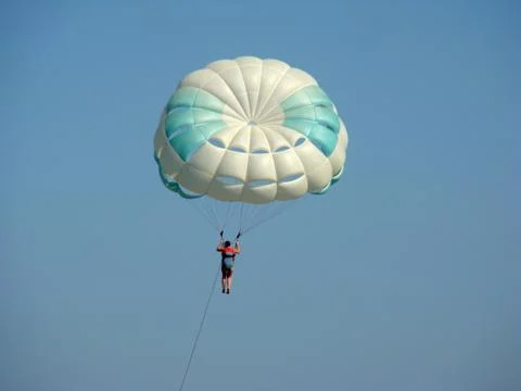 Parachute Foto stock
