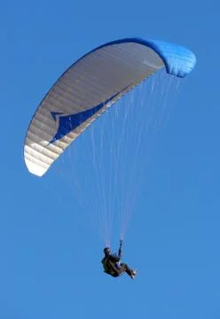 Parachute Foto stock