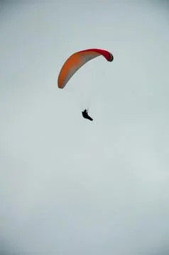 Parachute in the sky Stock Photos
