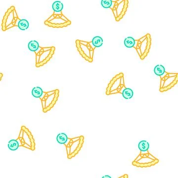 Parachute tax vector seamless pattern 스톡 일러스트