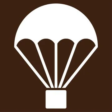 Parachute Vector Icon 스톡 일러스트