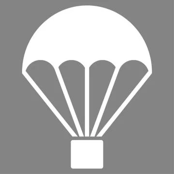 Parachute Vector Icon 스톡 일러스트