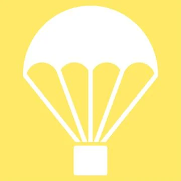 Parachute Vector Icon 스톡 일러스트