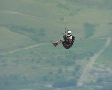Parachuter Stock Footage 11406185