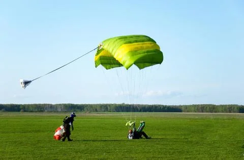 Parachuter 写真素材